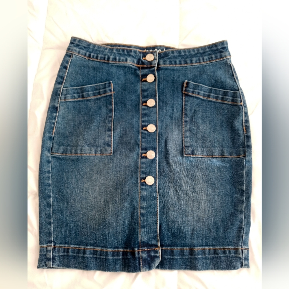 Roebuck & CO Jean Skirt